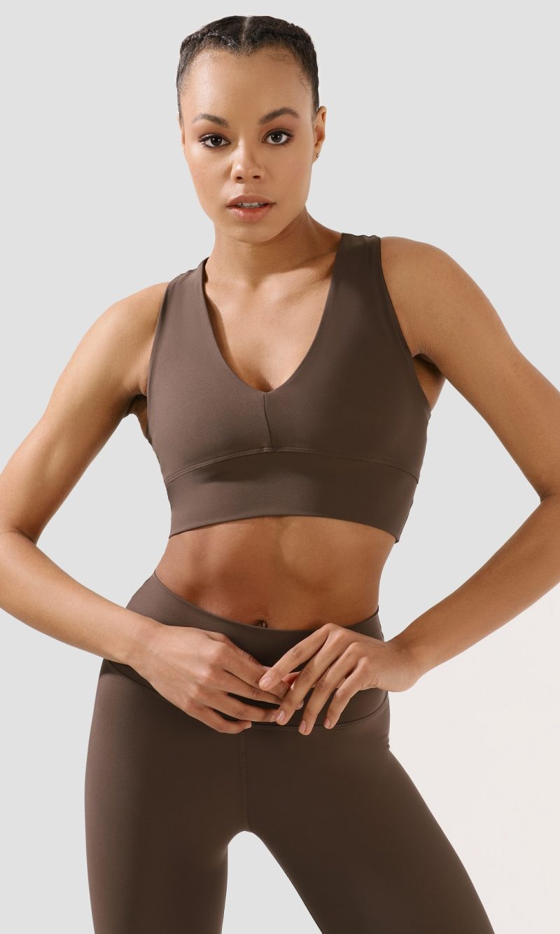 Спортно бюстие с кръстосан гръб NICHOLE BROWN