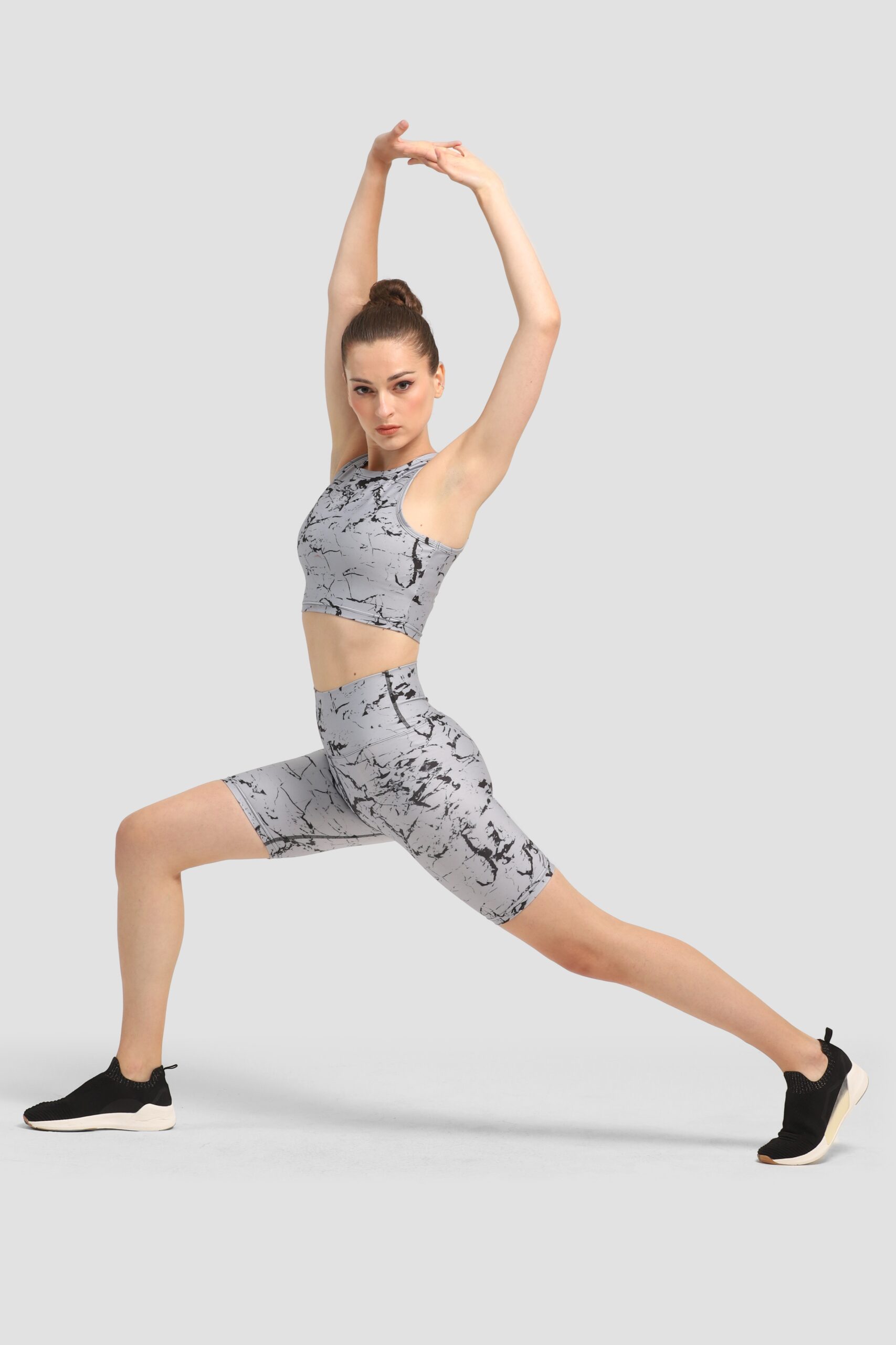 Спортно бюстие MARBLE GREY